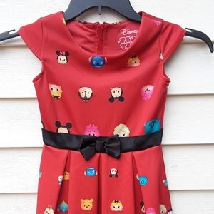 Disney girls red dress